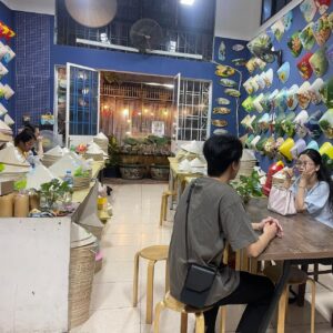 Corporate conical hat workshop in Ho Chi Minh City